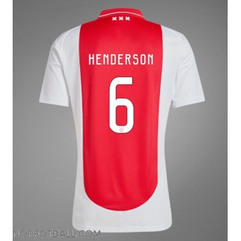 Billige Fotballdrakt Ajax Jordan Henderson #6 Replika Hjemmedrakt 2024-25 Kortermet